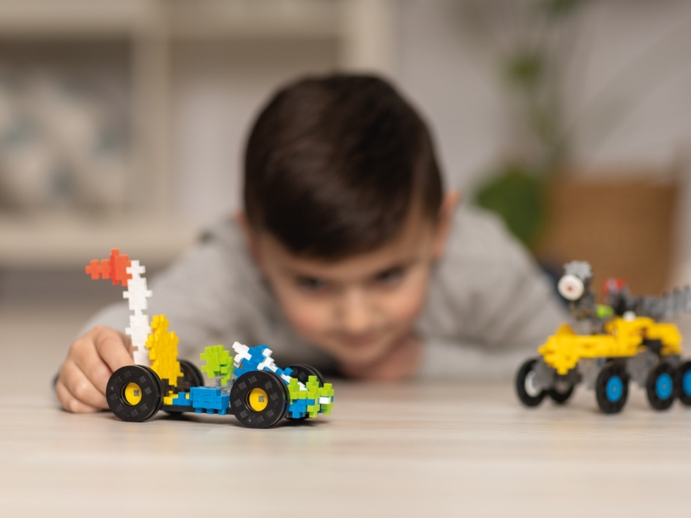 Plus Plus konstruktorius PRADŽIAMOKSLIS RATAI GO 800 det