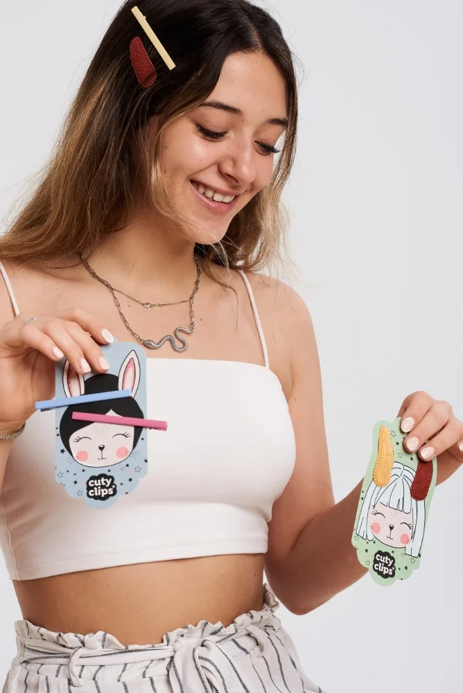 Plaukų segtukai Triušelis mėnulyje Nr 20