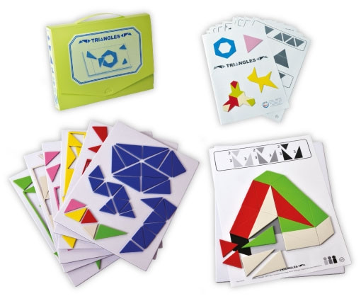 SEPP magnetinis žaidimas Trikampiai 6 vaikams