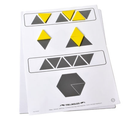 SEPP magnetinis žaidimas Trikampiai 6 vaikams