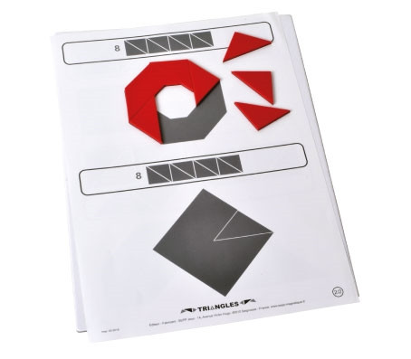 SEPP magnetinis žaidimas Trikampiai 6 vaikams