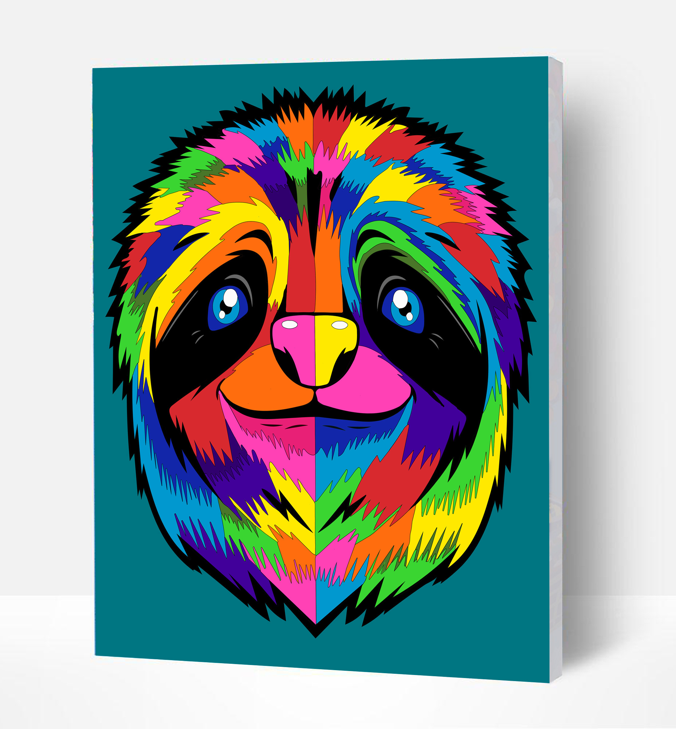 Splat Planet tapyba pagal skaičius TINGINYS 30x40 cm