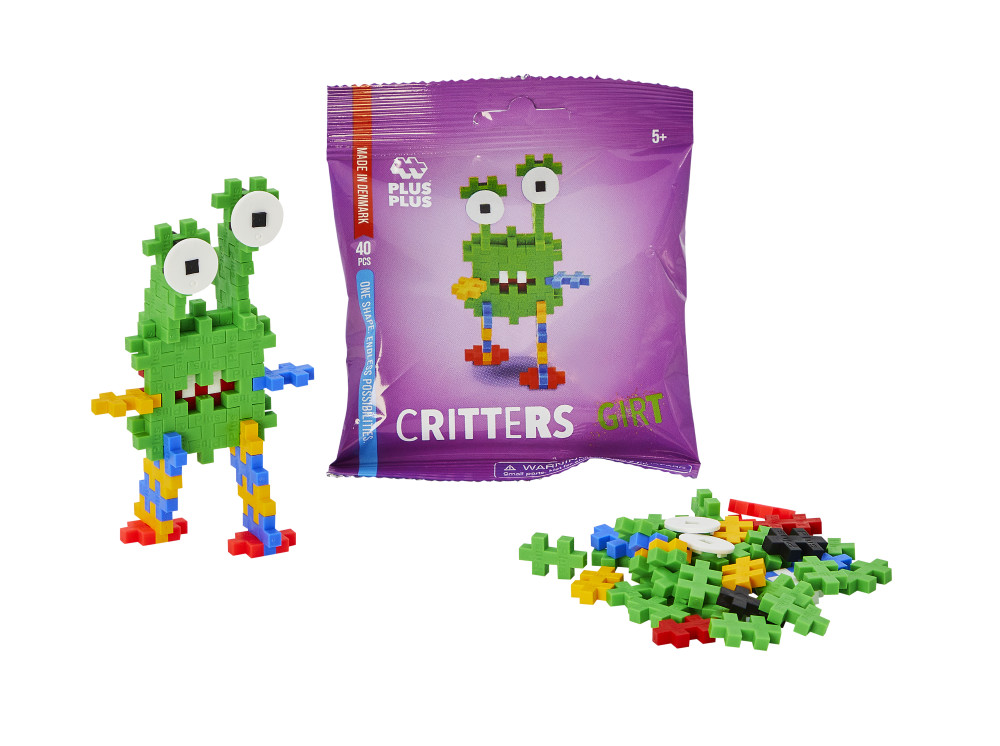 Plus Plus konstruktorius Monstriukas violetinis