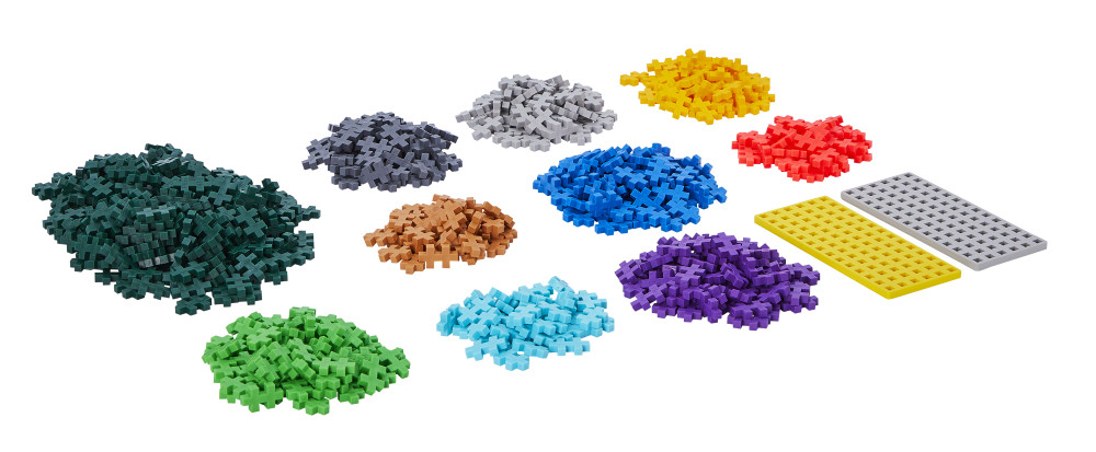 Plus Plus konstruktorius Pradžiamokslis Dinozaurai 600 det