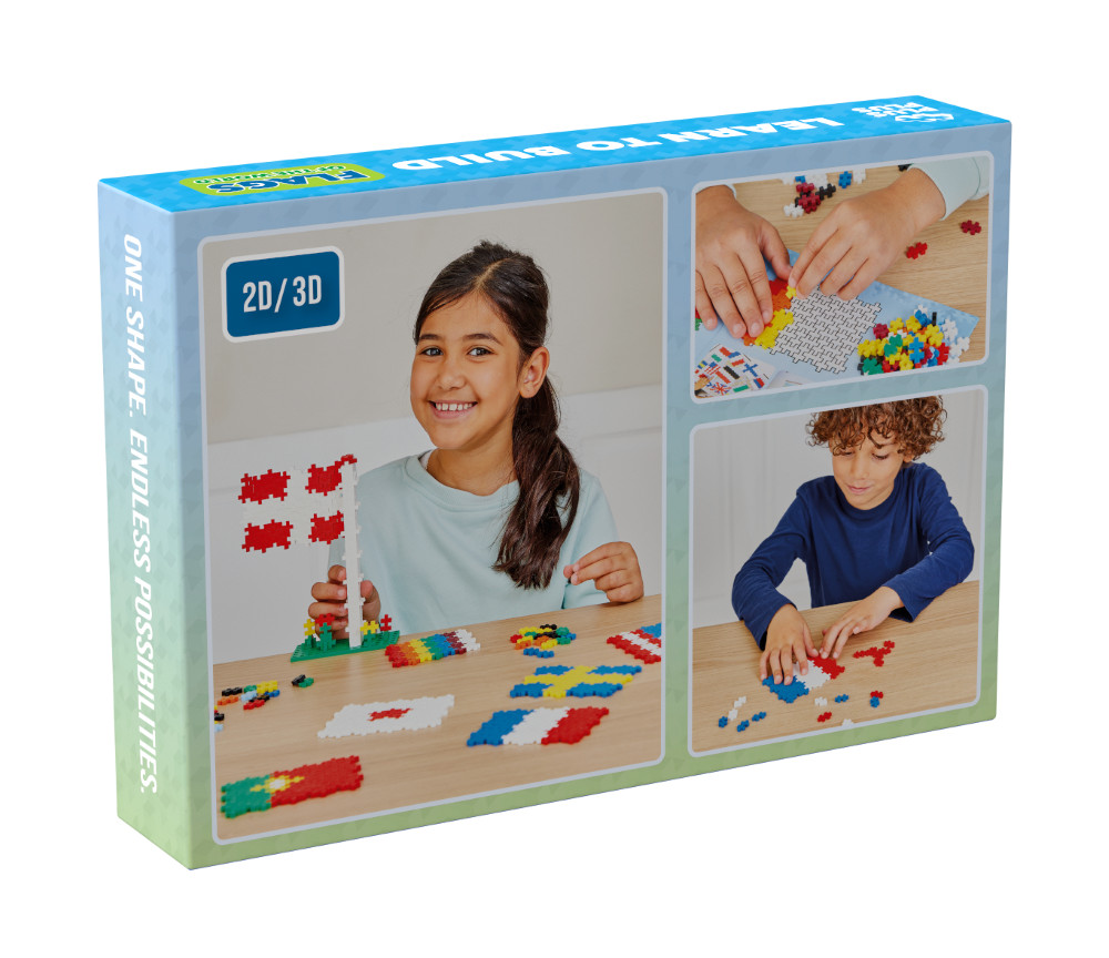 Plus Plus konstruktorius Pasaulio vėliavos 700 det