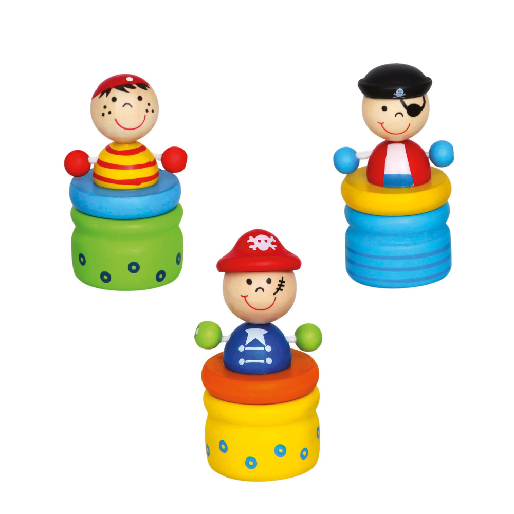 Bino Pieninių dantukų dėžutė Piratas 1 vnt