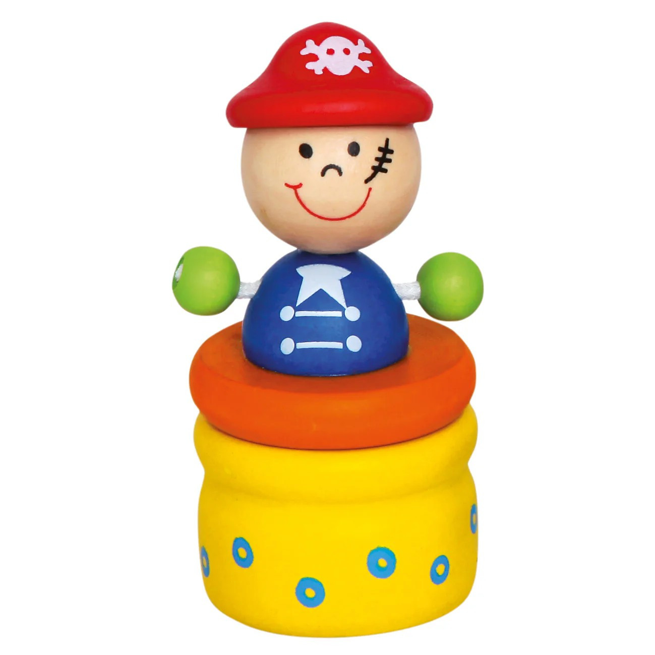 Bino Pieninių dantukų dėžutė Piratas 1 vnt