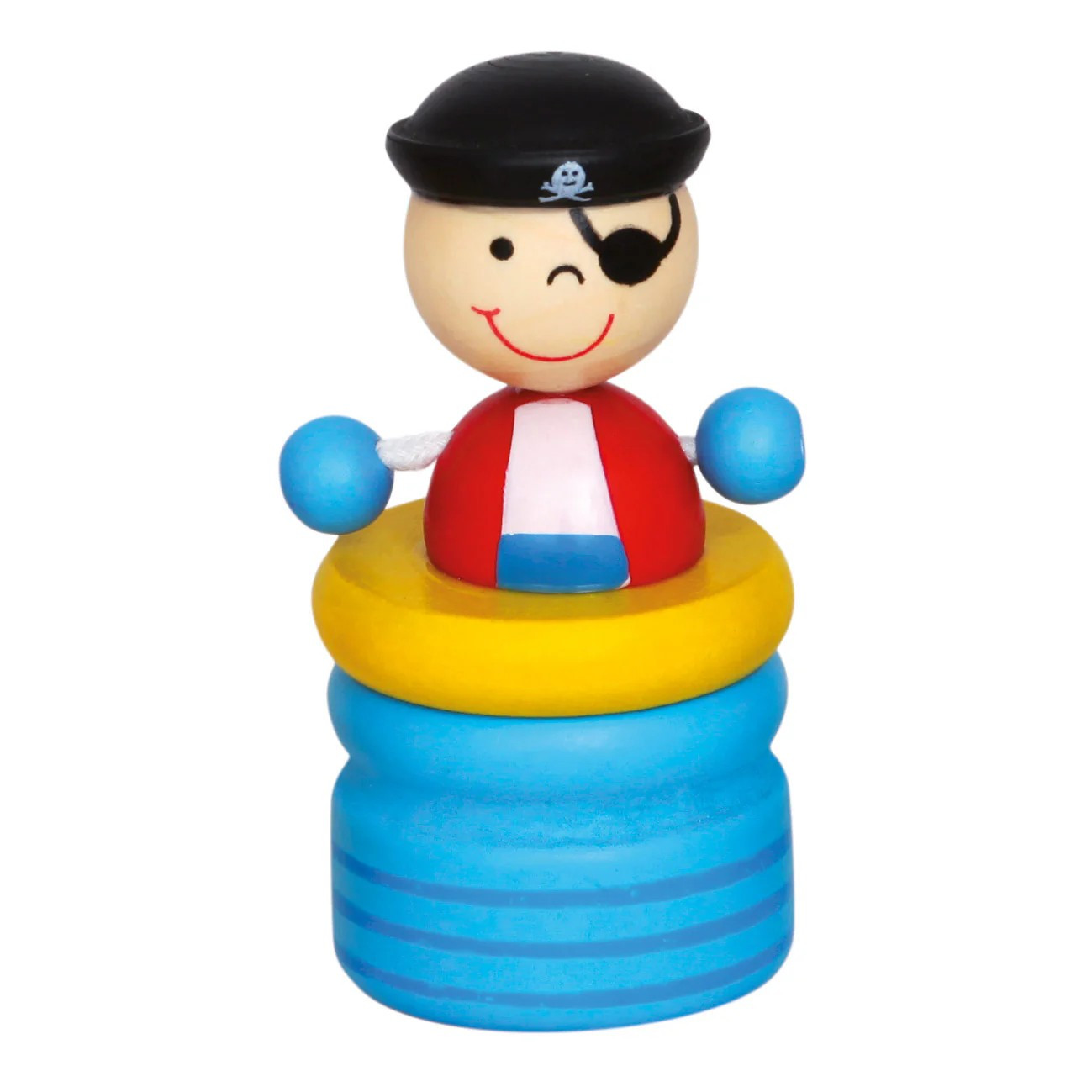 Bino Pieninių dantukų dėžutė Piratas 1 vnt