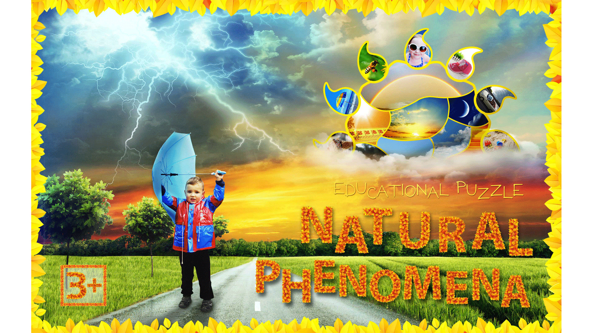 Dėlionė Natural Phenomena 3+