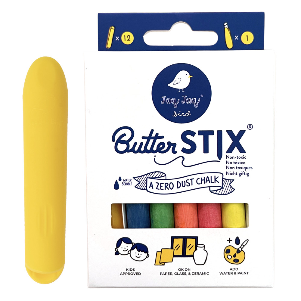 Jaq Jaq Bird kreidelės spalvotos su laikikliu