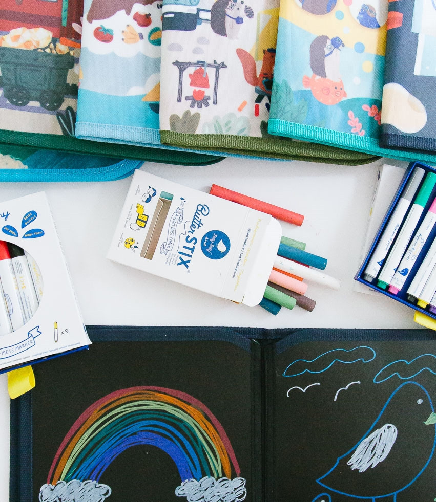 Jaq Jaq Bird kreidelės spalvotos su laikikliu