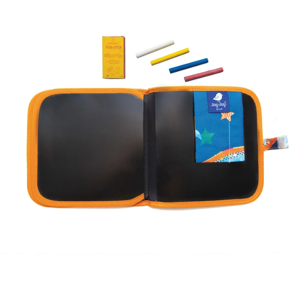 Jaq Jaq Bird piešimo knyga su netepančiomis kreidelėmis Dinozauras