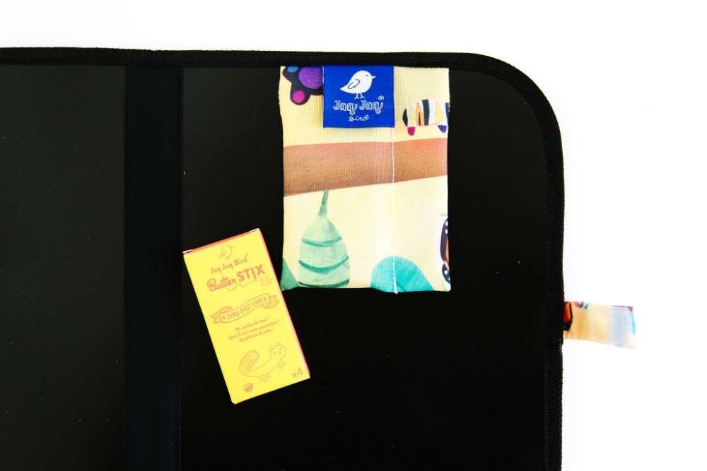 Jaq Jaq Bird piešimo padėklas su netepančiomis kreidelėmis Vabaliukai