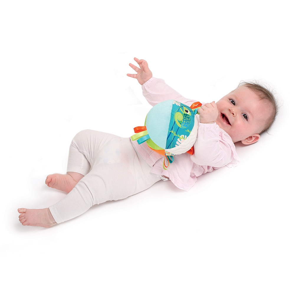 LUDI kūdikio kamuoliukas chameleonas