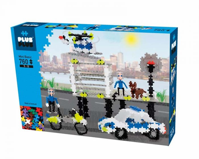 Plus Plus konstruktorius Policija Mini bazinės 760