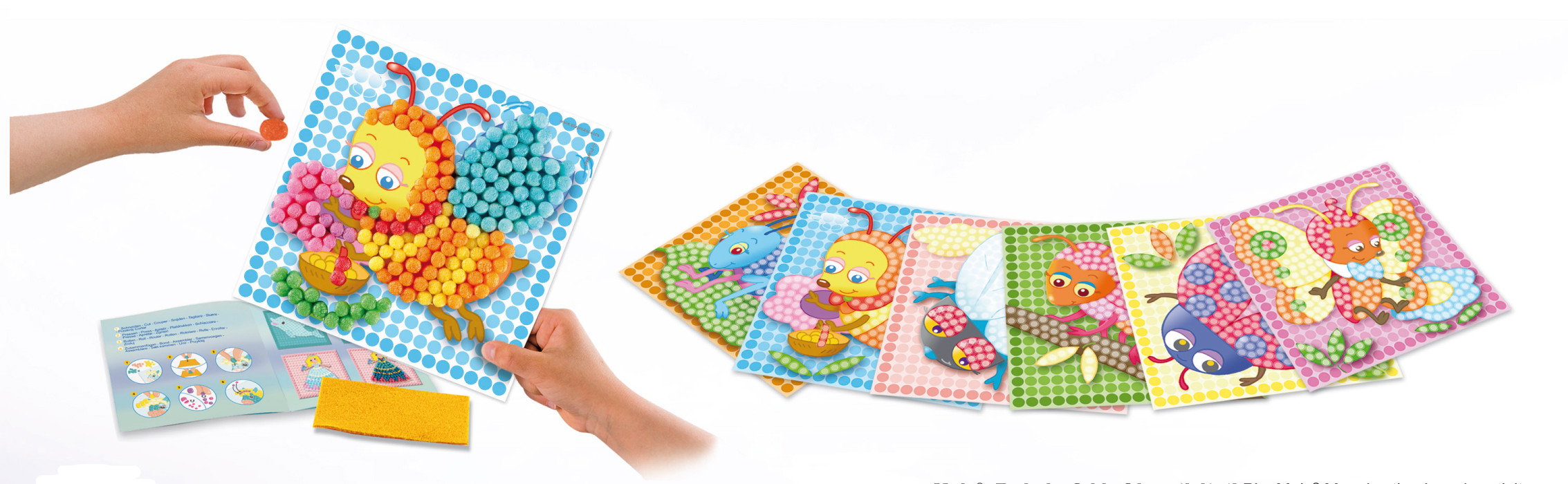 PlayMais žaidimas mozaika 2300 Vabzdžiai