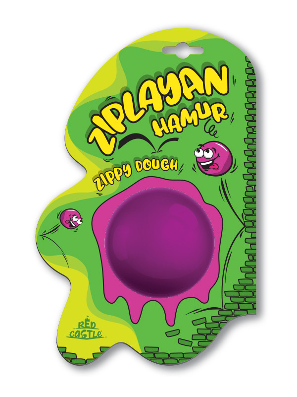 Red Castle šokinėjantis modelinas violetinis 30 g