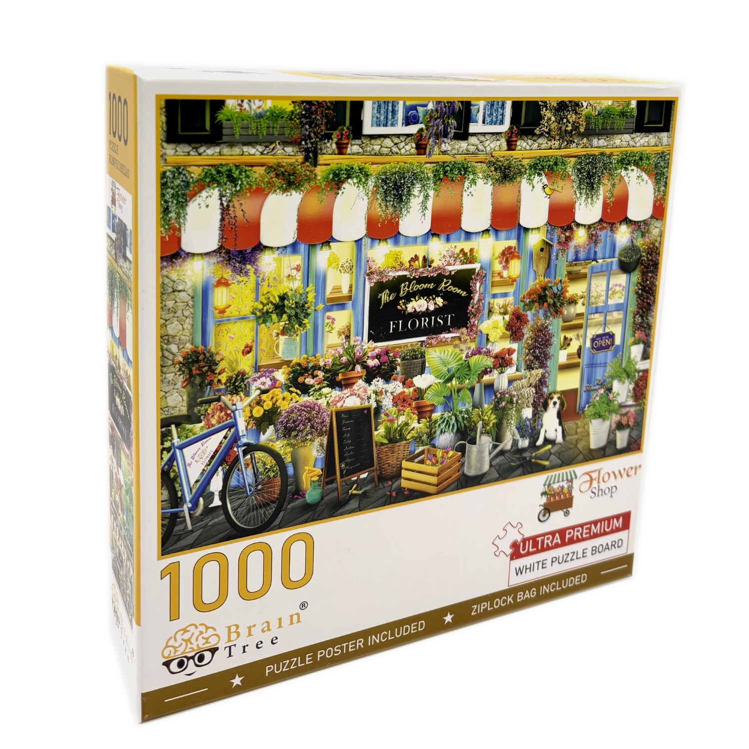 Brain Tree dėlionė Gėlių parduotuvė 1000 det