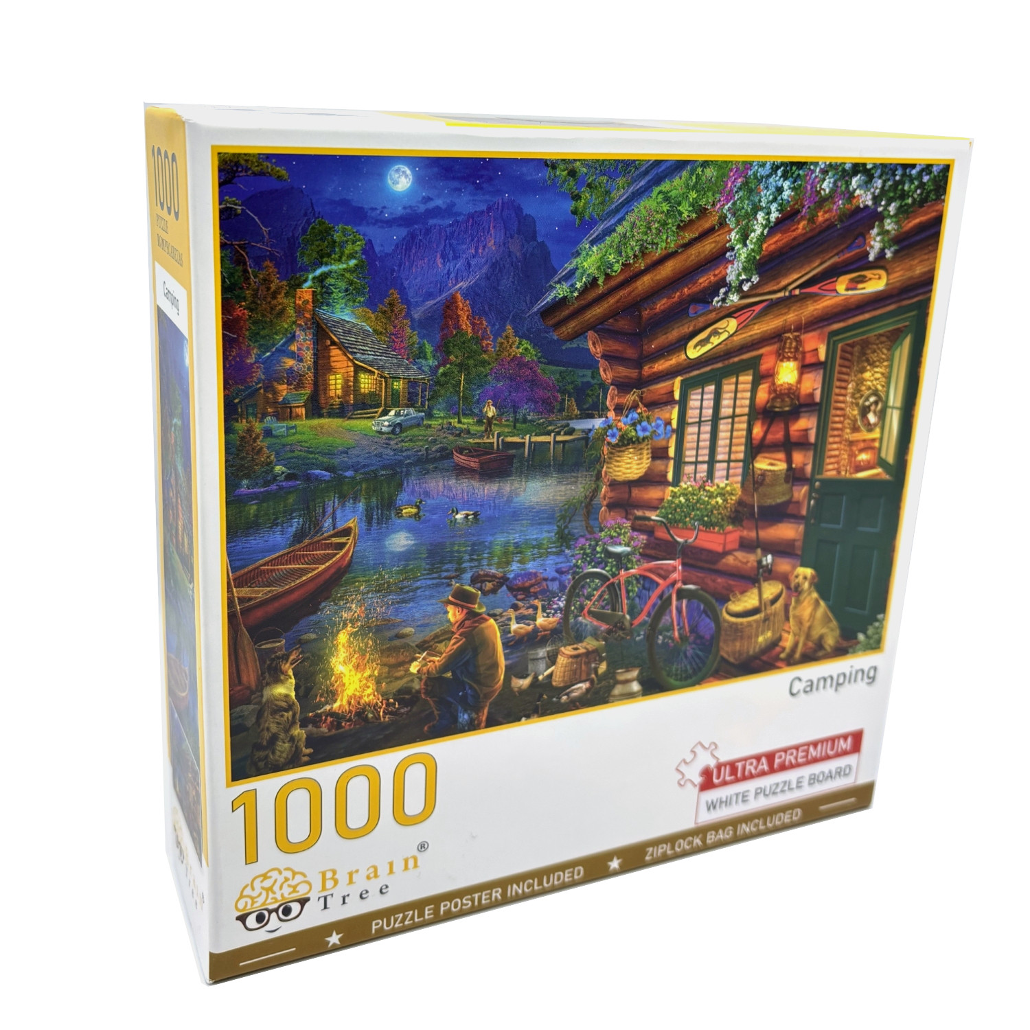 Brain Tree dėlionė Stovyklavimas 1000 det
