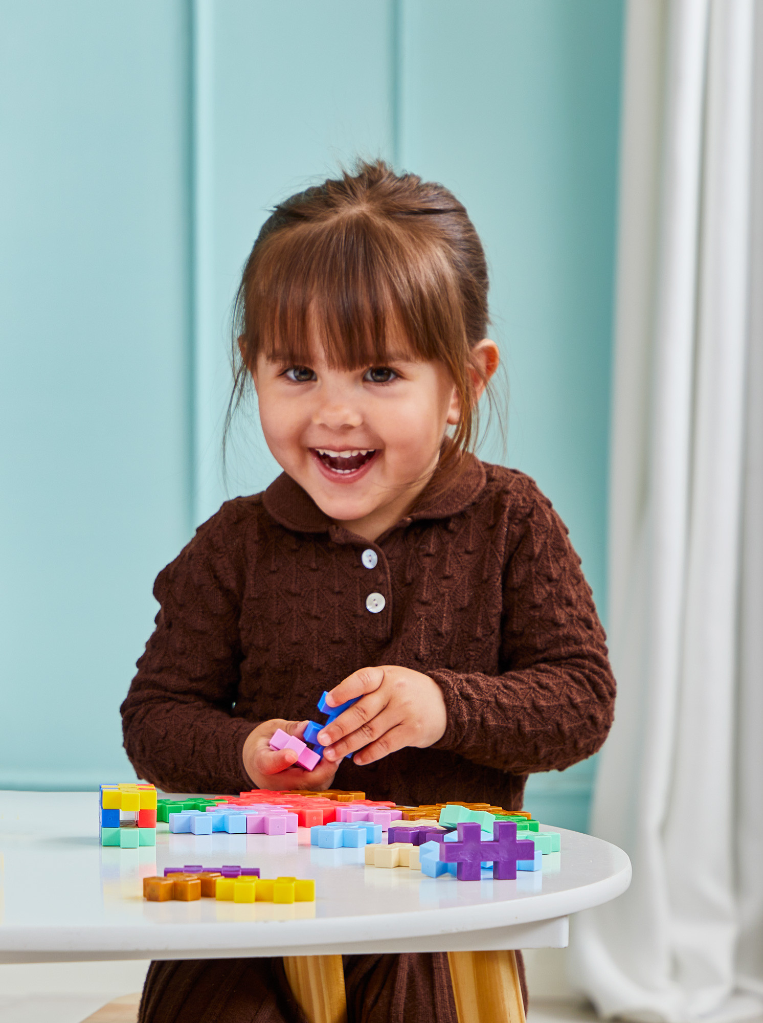 Plus Plus konstruktorius SPALVOS DIDELĖS detalės 60 det