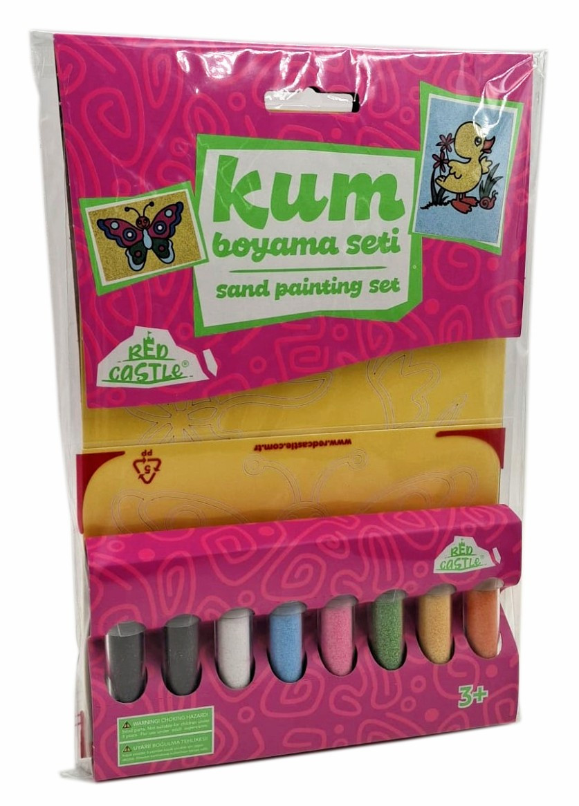 Red Castle kūrybinis smėlio rinkinys Drugelis ir Ančiukas