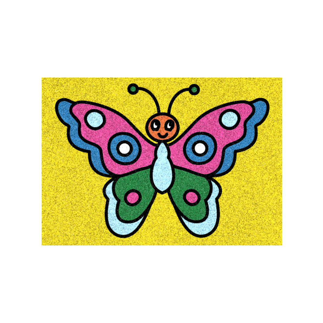 Red Castle kūrybinis smėlio rinkinys Drugelis ir Ančiukas