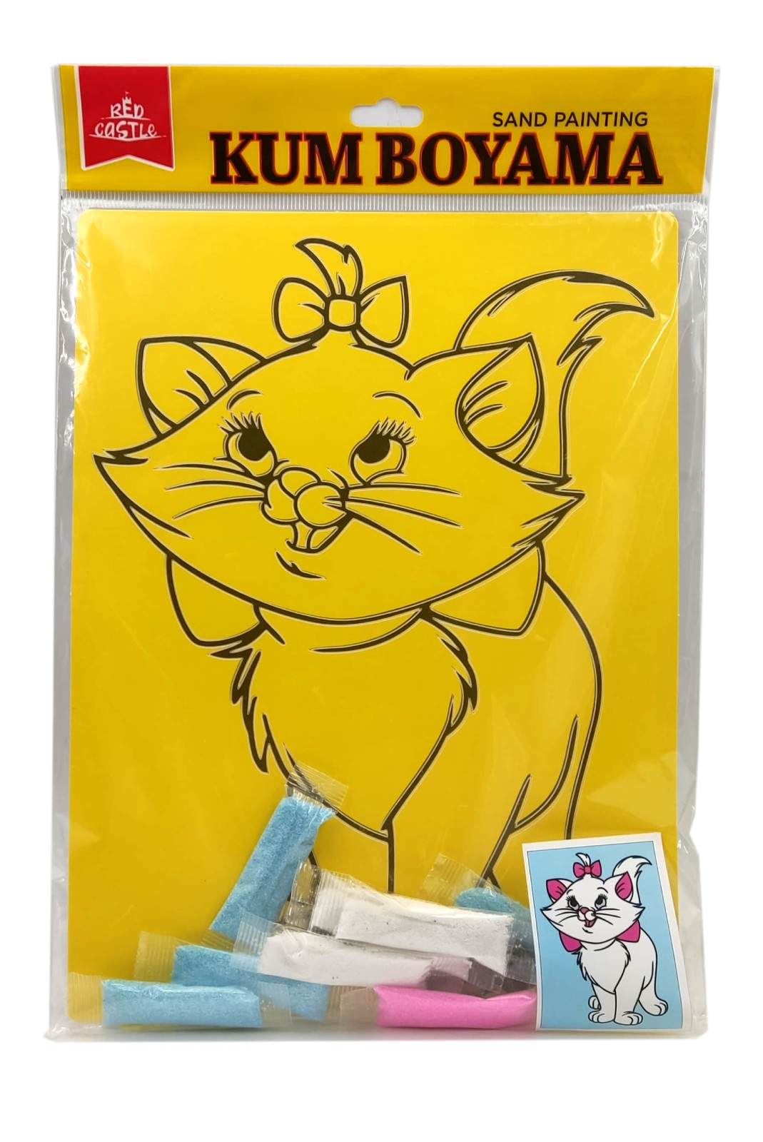 Red Castle kūrybinis smėlio rinkinys 275x205 mm Katytė