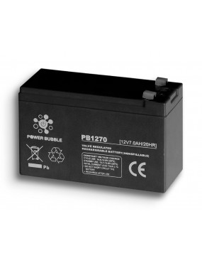 Akumuliatorius Power Bubble PB1207 (7Ah, 12V)