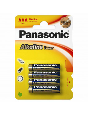 Baterija Panasonic Alkaline LR03 AAA (4 vnt.)