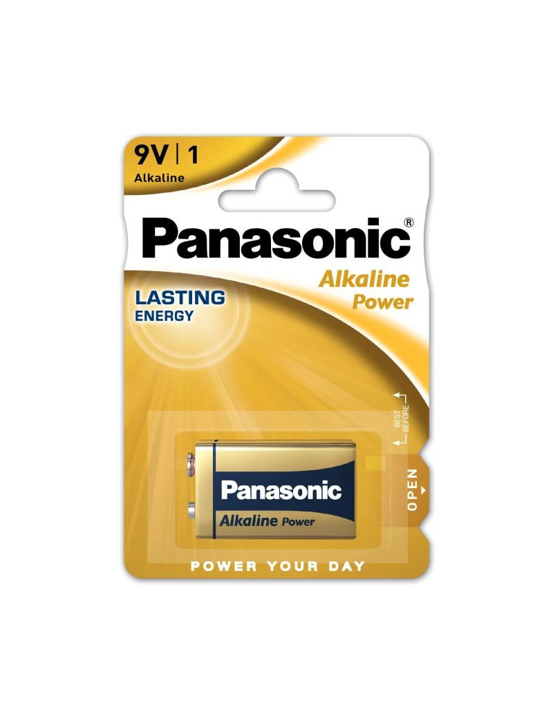Baterija Panasonic Alkaline 6LR61/6LF22/9V Krona (1 vnt.)