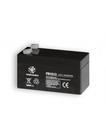 Akumuliatorius Power Bubble PB12013 (1.3Ah, 12V)