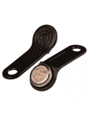 Juodas dallas raktas iButton DS1990A-F5 su laikikliu