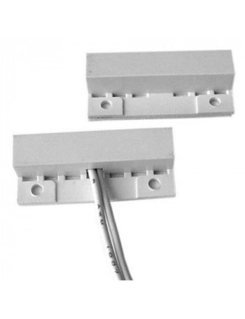 LipnÅ«s magnetiniai kontaktai (laidai per vidurÄ¯, balti)