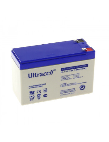 Akumuliatorius Ultracell UL7-12 (7Ah, 12V, UXL)