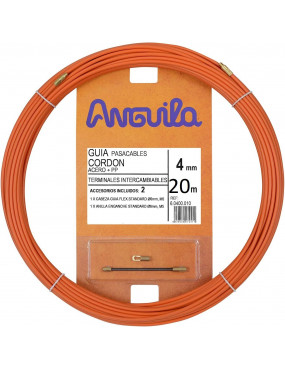 Kabelio pratraukÄjas (20m, 4mm, oranÅ¾inis, plieninis)