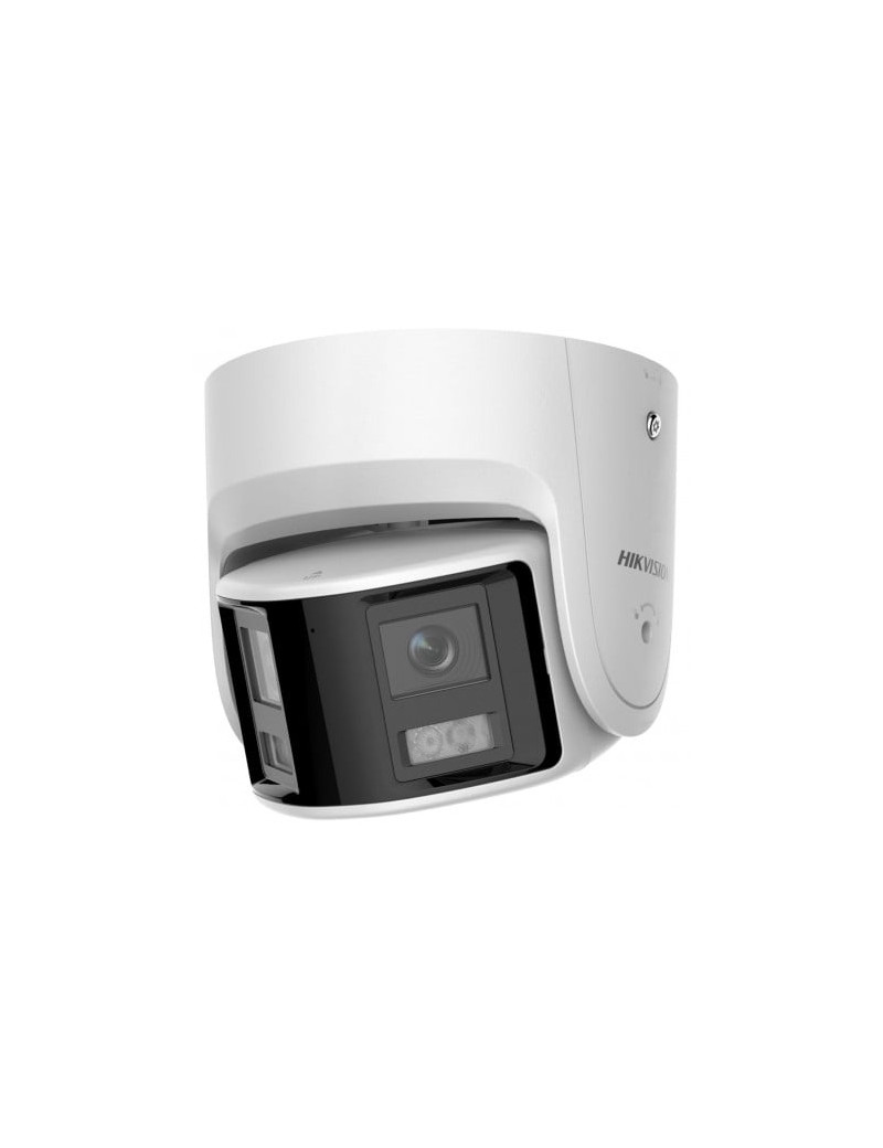 Hikvision dome DS-2CD2346G2P-ISU/SL(C) F2.8 (balta, 4 MP, 30 m. IR, 30 m. LED, AcuSense )