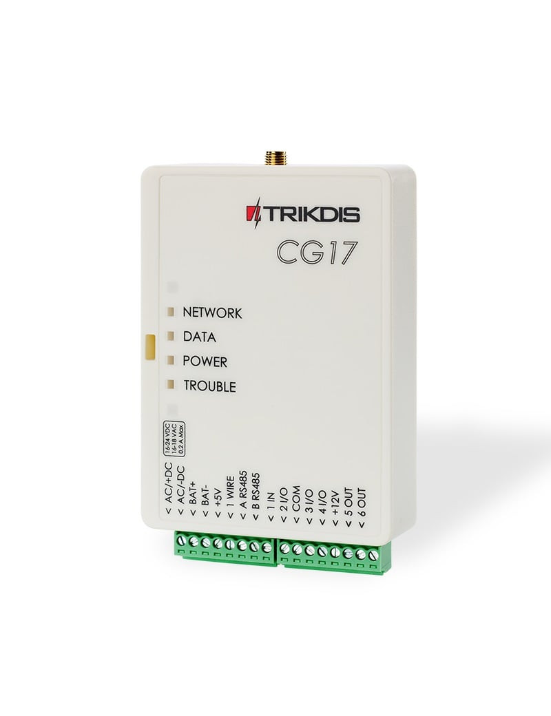 Trikdis valdiklis centralÄ/valdiklis CG17 su 4G modemu