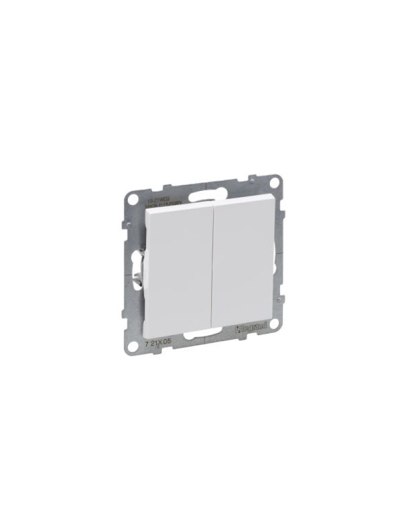 2 kl. baltas jungiklis Suno Legrand 721105
