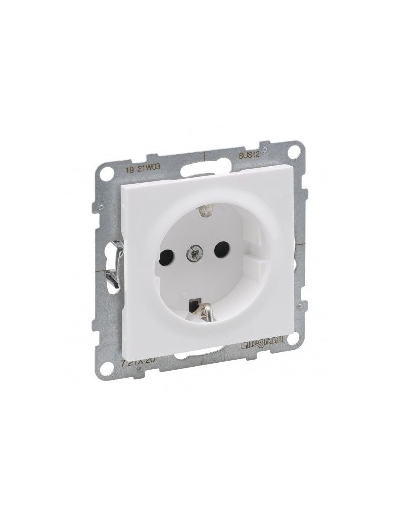 Baltas kiÅ¡tukinis lizdas su Ä¯Å¾eminimu Suno Legrand 721120