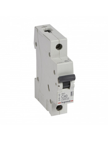 Automatinis jungiklis MCB RX3 Legrand 419206 (40A, 1P, 230V, 6kA)