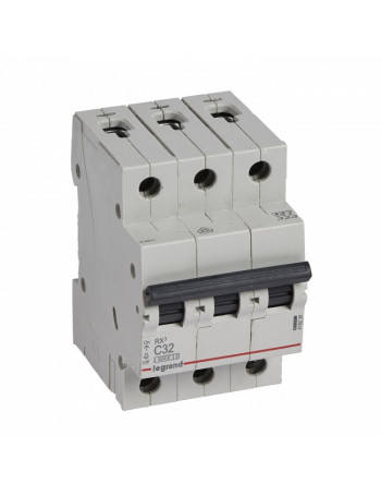 Automatinis jungiklis MCB RX3 Legrand 419238 (32A, 3P, 230V, 6kA)