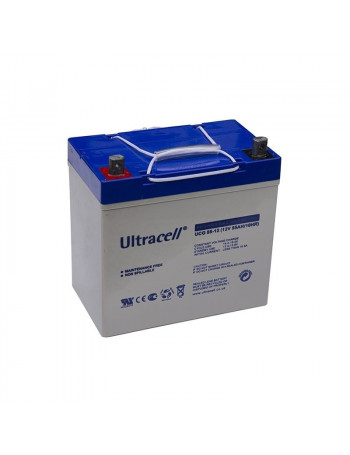Akumuliatorius Ultracell UCG55-12 (55Ah, 12V)
