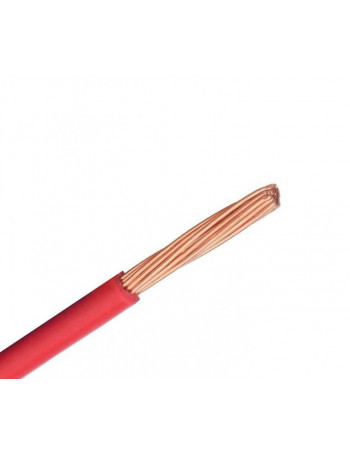 H07V-K (LgY) 1x6 mm2 vienagyslis laidas ELPAR (daugiavielis, raudonas, 1 m)