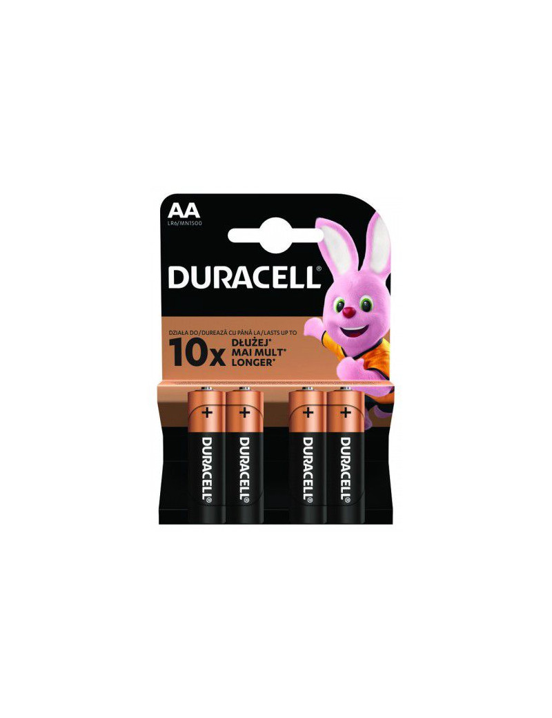 Baterija Duracell Alkaline LR6/AA (4 vnt.)