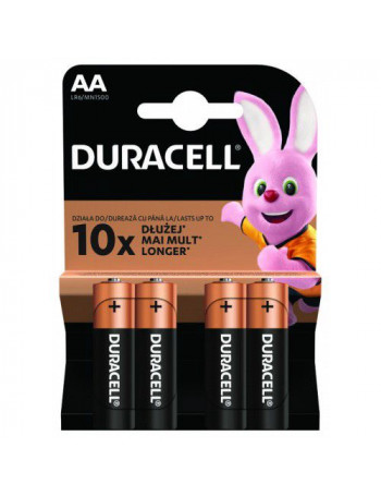 Baterija Duracell Alkaline LR6/AA (4 vnt.)