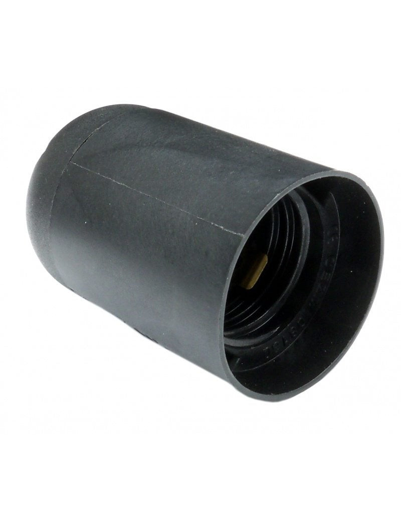 Lempos lizdas E27 plastikinis Pawbol D.3005 (juoda)