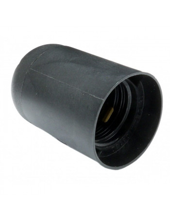 Lempos lizdas E27 plastikinis Pawbol D.3005 (juoda)