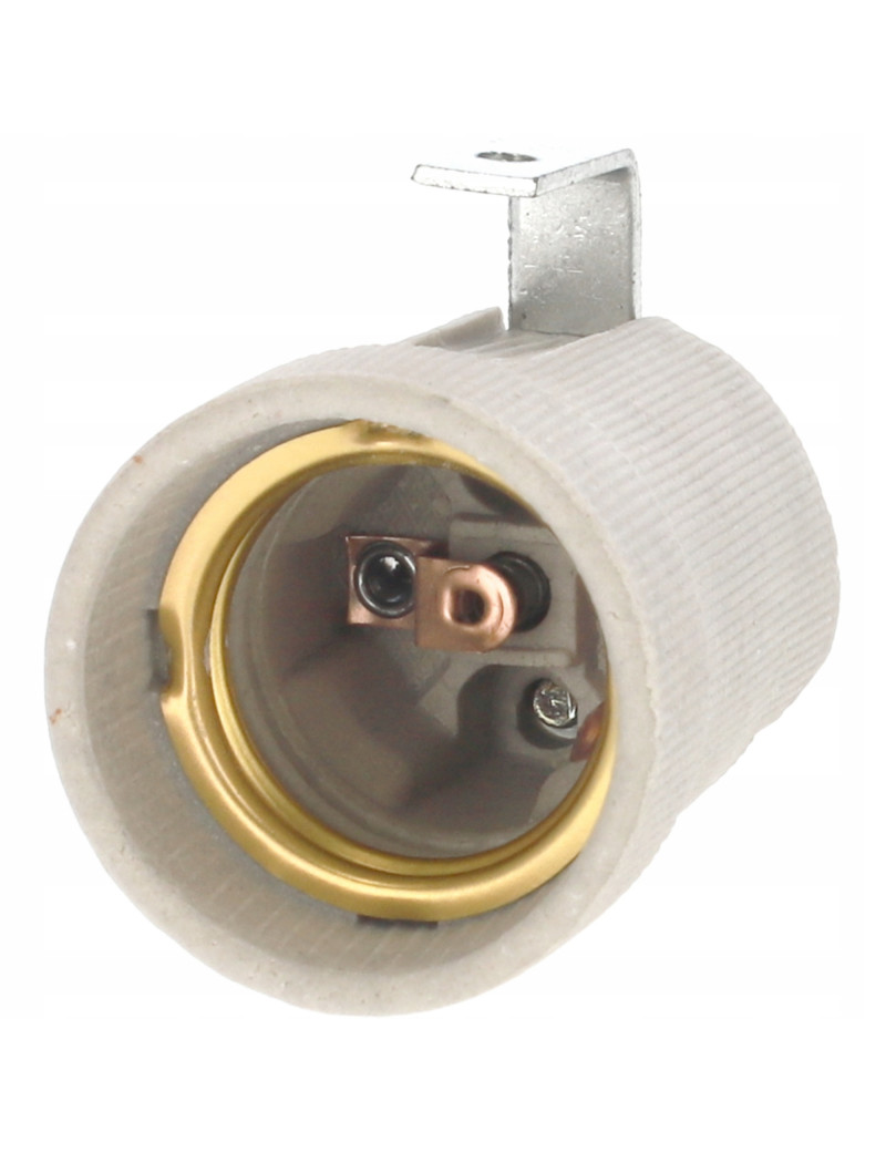 Lempos lizdas E27 keramikinis Pawbol D.3009A (baltas)