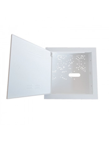 Ä®leidÅ¾iamas metalinis korpusas nuimumu rÄmeliu FSBOX280 (280x280x80mm, baltas)