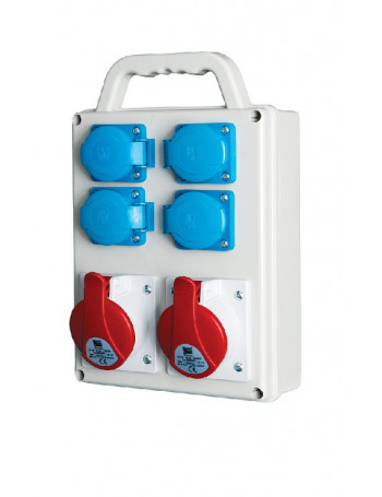 PawBol B.SLIM-6-S plastikinis skydelis 6 mod (4x16A/250V 2x16A/5P) PawBol B.SLIM-6-S plastikinis skydelis 6 mod (4x16A/250V 2x16A/5P)